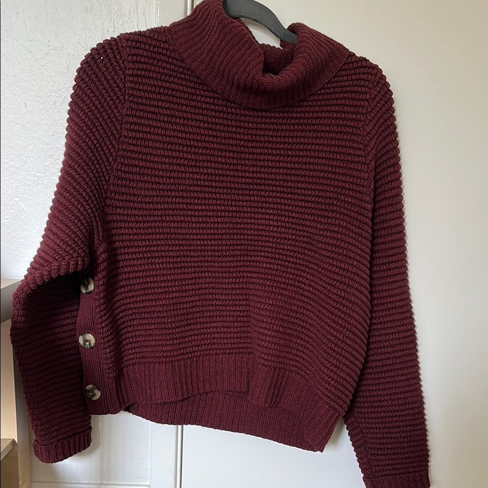 Madewell Women's Burgundy Sweater
